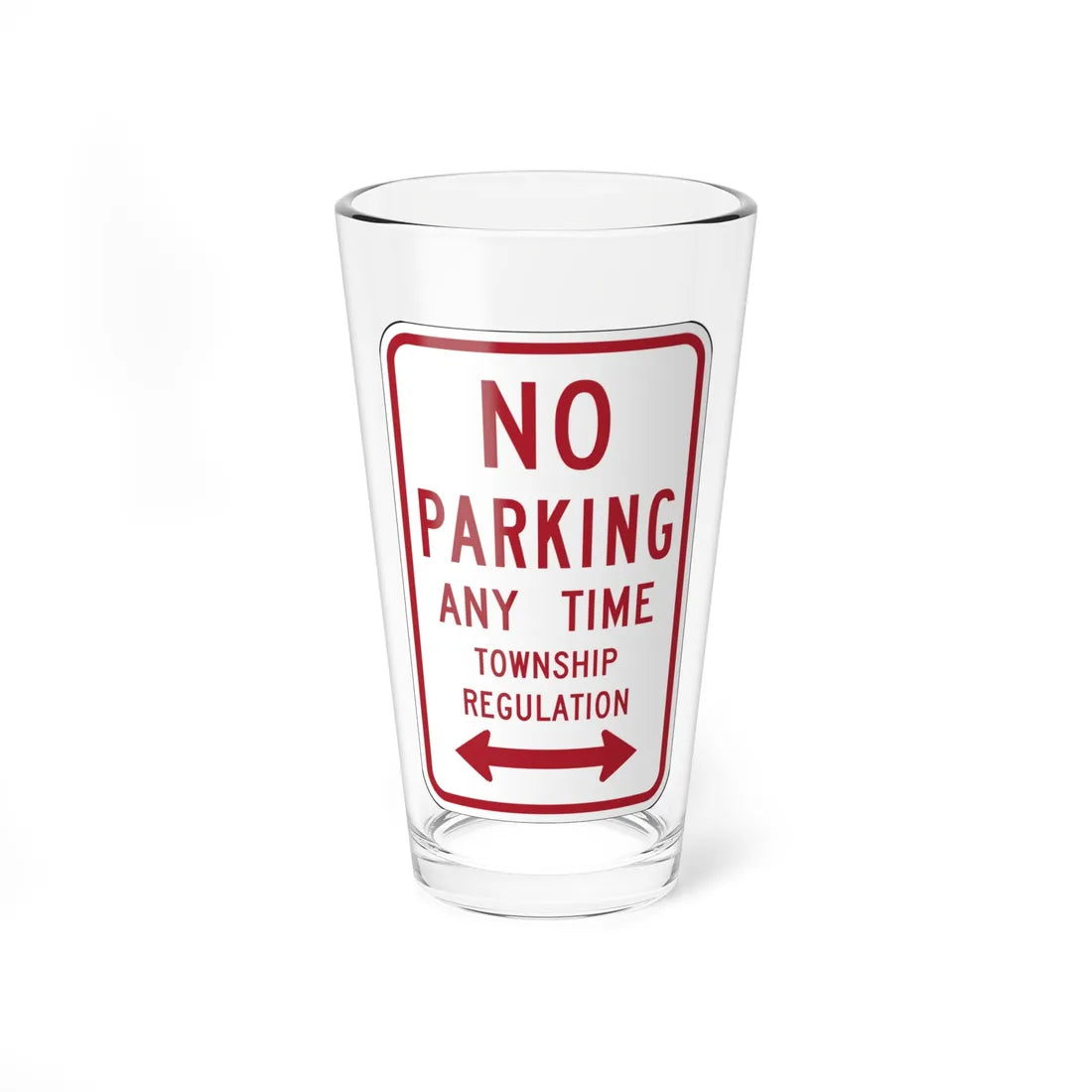 MUTCD-OH R7-H1a (Ohio) (Road Sign) Pint Glss 16oz 16oz - Go Mug Yourself