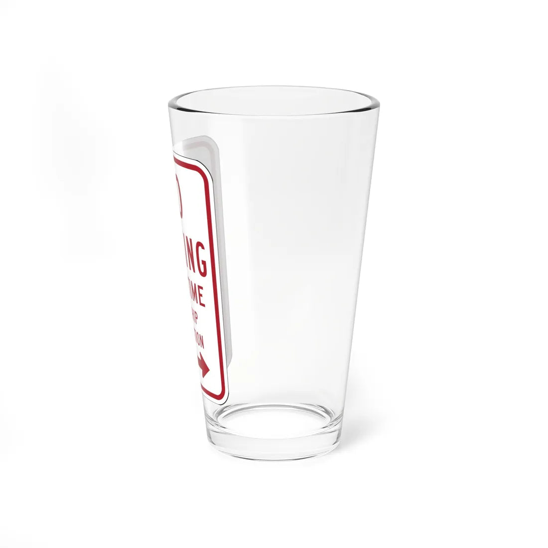 MUTCD-OH R7-H1a (Ohio) (Road Sign) Pint Glss 16oz - Go Mug Yourself