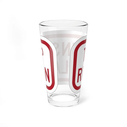 MUTCD-OH R7-H1bP (Ohio) (Road Sign) Pint Glass 16oz - Go Mug Yourself