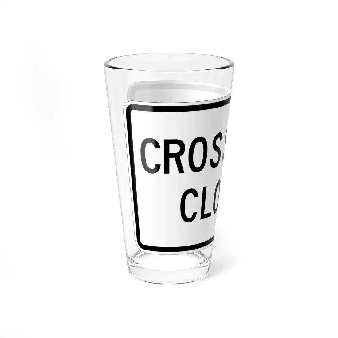 MUTCD-OH R9-H12 (Ohio) (Road Sign) Pint Glass 16oz - Go Mug Yourself