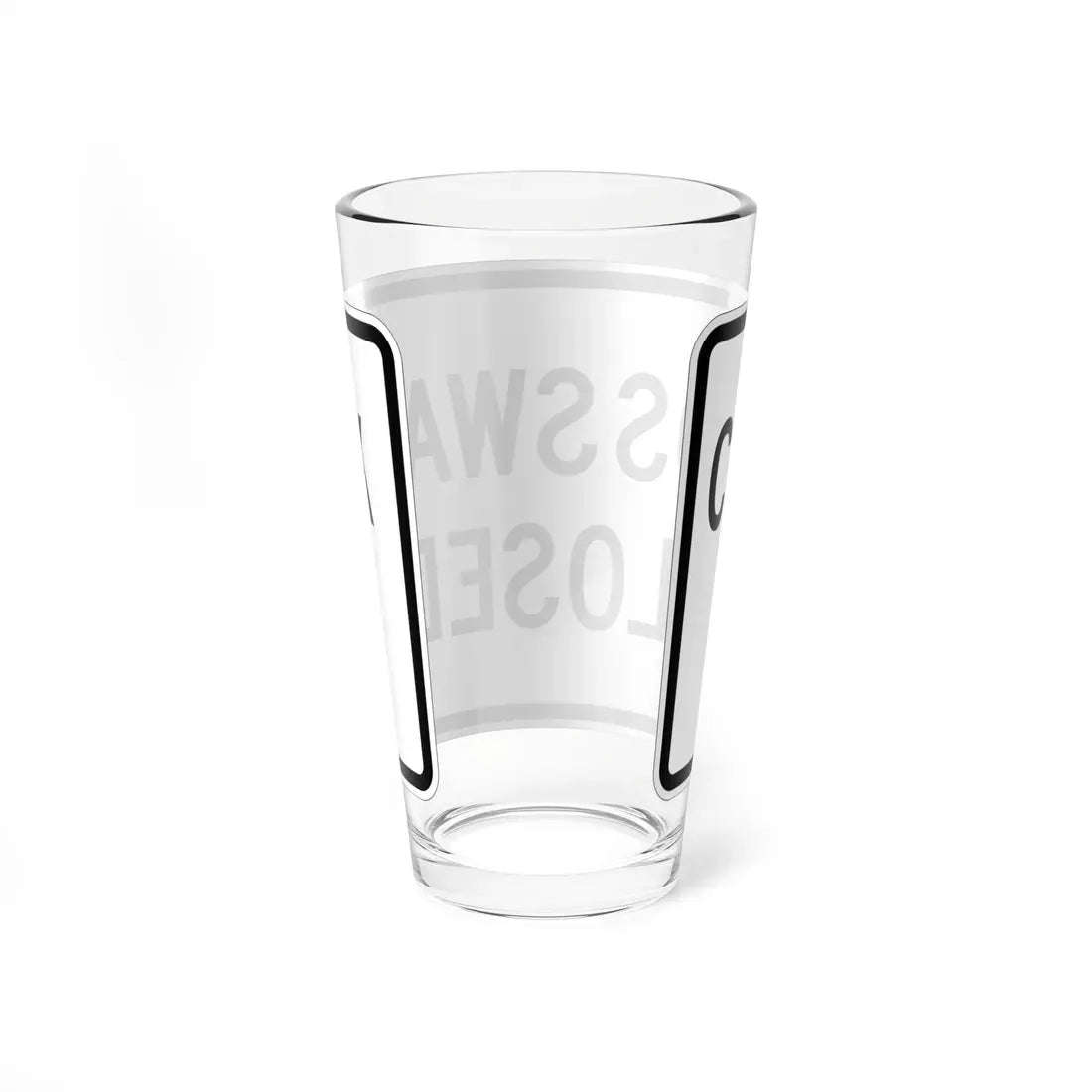MUTCD-OH R9-H12 (Ohio) (Road Sign) Pint Glass 16oz - Go Mug Yourself
