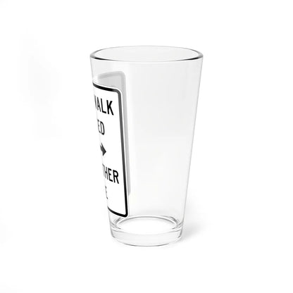 MUTCD-OH R9-H13 (Ohio) (Road Sign) Pint Glss 16oz - Go Mug Yourself