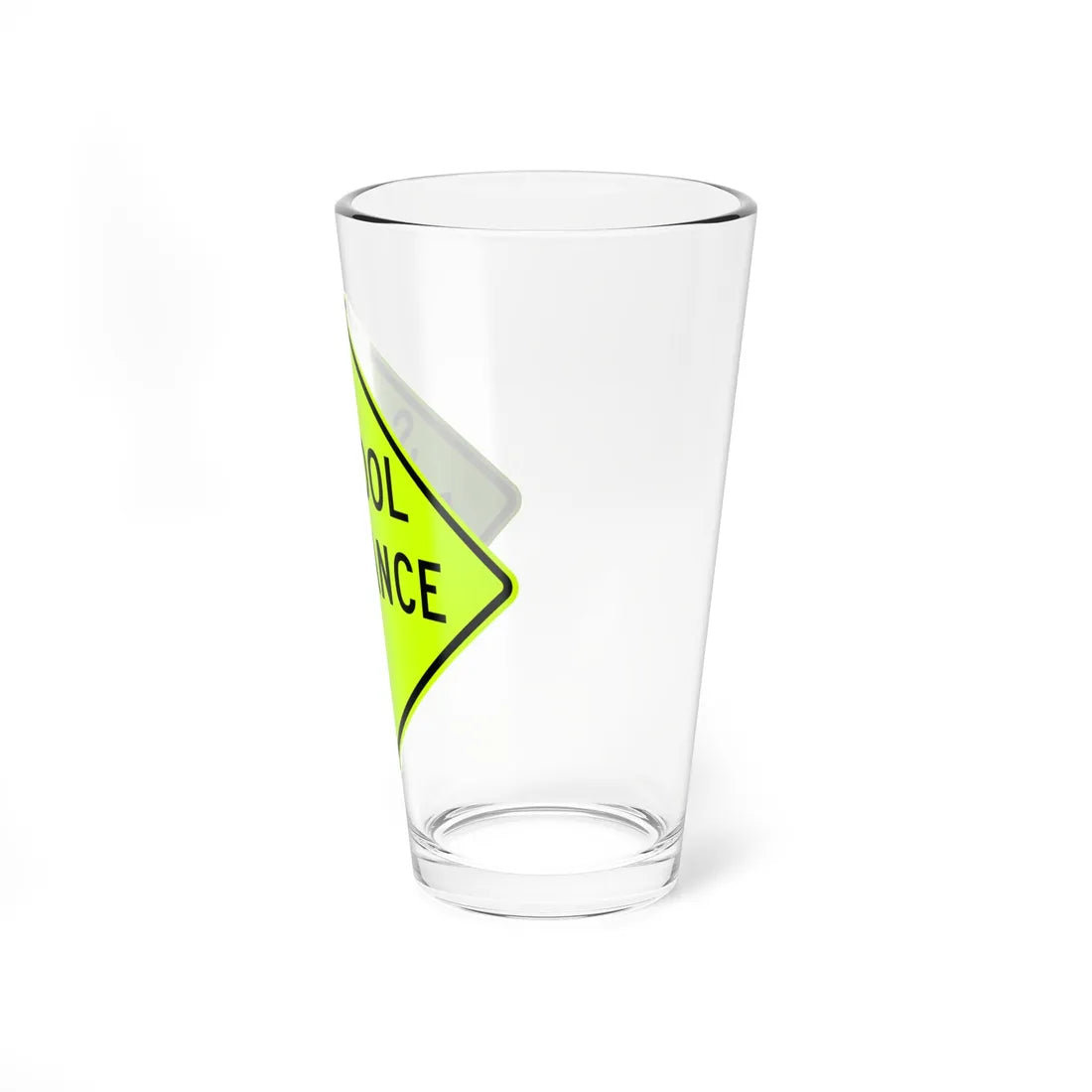 MUTCD-OH S3-H3 (Ohio) (Road Sign) Pint Glss 16oz - Go Mug Yourself