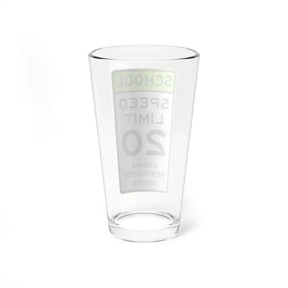 MUTCD-OH S5-H1 (Ohio) (Road Sign) Pint Glass 16oz - Go Mug Yourself
