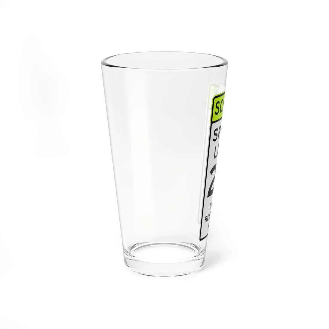 MUTCD-OH S5-H1 (Ohio) (Road Sign) Pint Glss 16oz - Go Mug Yourself