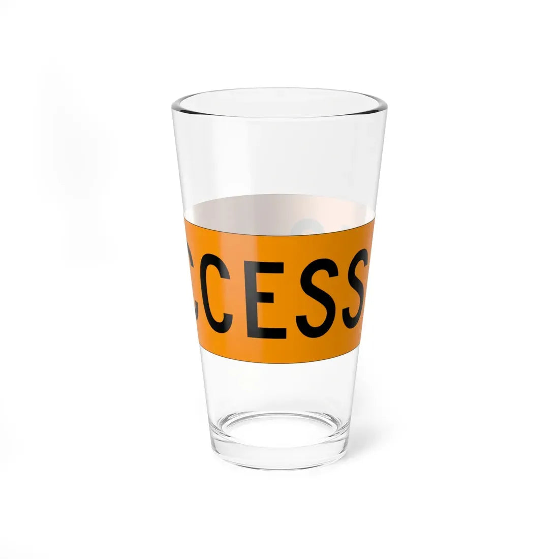 MUTCD-OH W20-H15b (Ohio) (Road Sign) Pint Glass 16oz - Go Mug Yourself