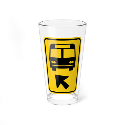 MUTCD-OH W3-H16 (Ohio) (Road Sign) Pint Glss 16oz 16oz - Go Mug Yourself