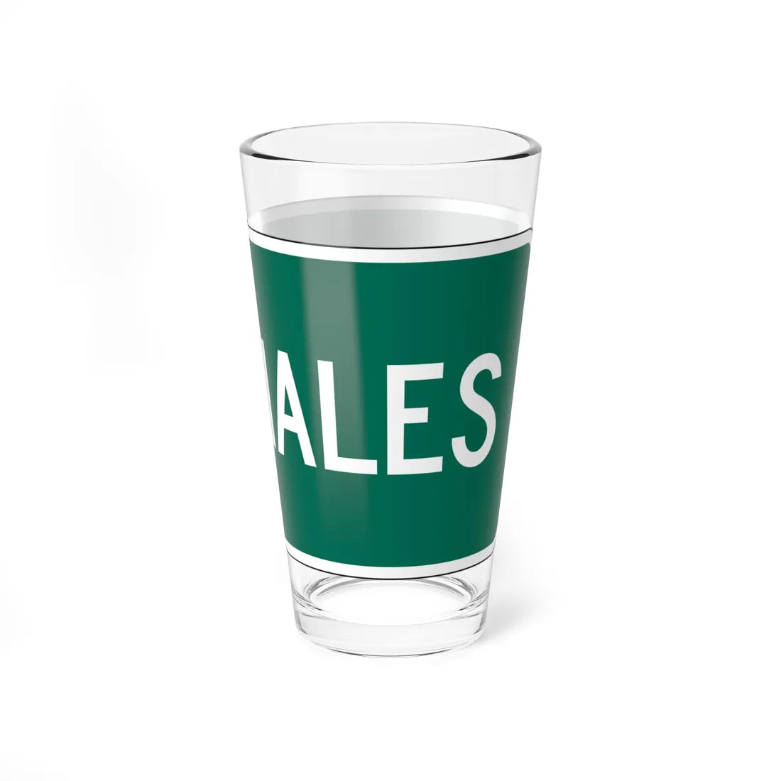MUTCD-PR D1-1 (Puerto Rico) (Road Sign) Pint Glass 16oz - Go Mug Yourself