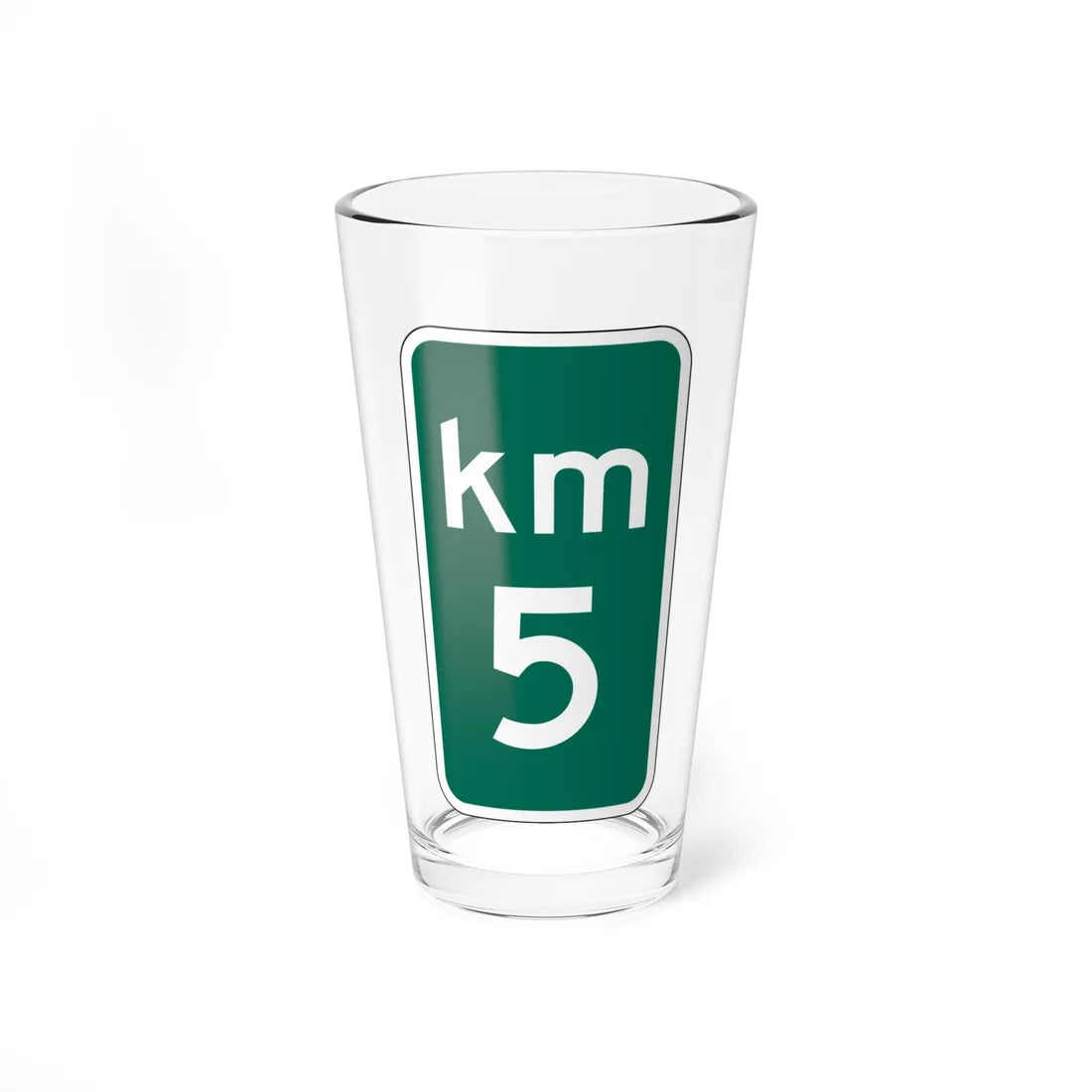 MUTCD-PR D10-1 (Puerto Rico) (Road Sign) Pint Glass 16oz 16oz - Go Mug Yourself