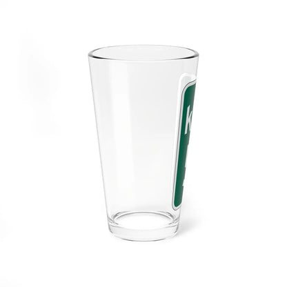 MUTCD-PR D10-1 (Puerto Rico) (Road Sign) Pint Glass 16oz - Go Mug Yourself