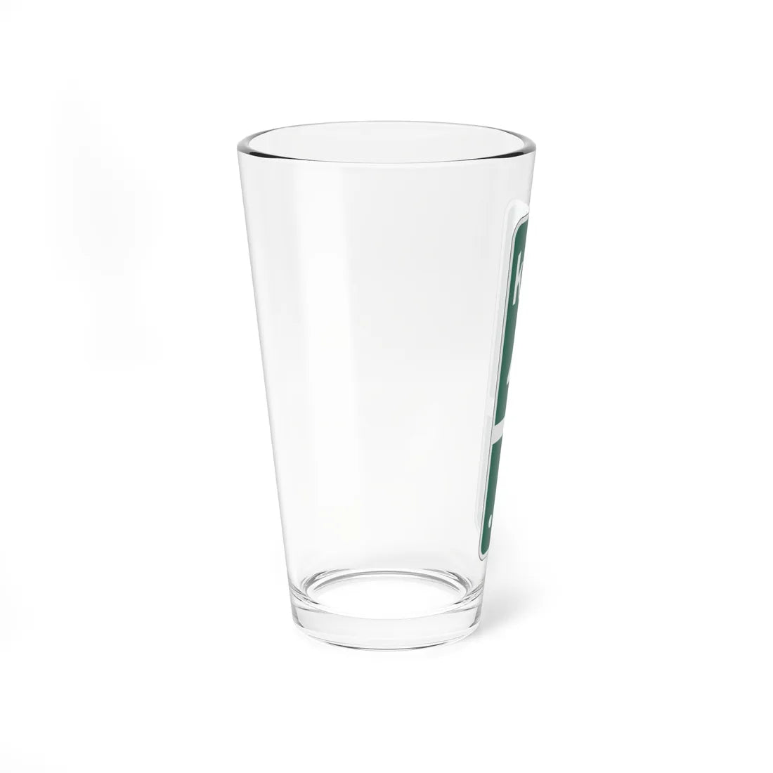 MUTCD-PR D10-1a (Puerto Rico) (Road Sign) Pint Glass 16oz - Go Mug Yourself