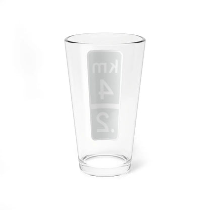 MUTCD-PR D10-1a (Puerto Rico) (Road Sign) Pint Glass 16oz - Go Mug Yourself