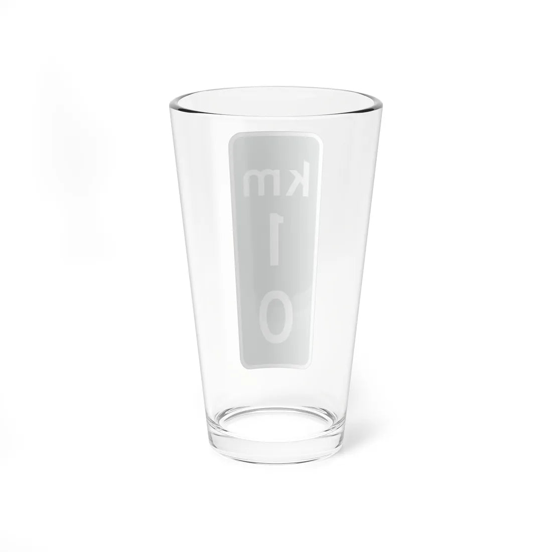 MUTCD-PR D10-2 (Puerto Rico) (Road Sign) Pint Glass 16oz - Go Mug Yourself