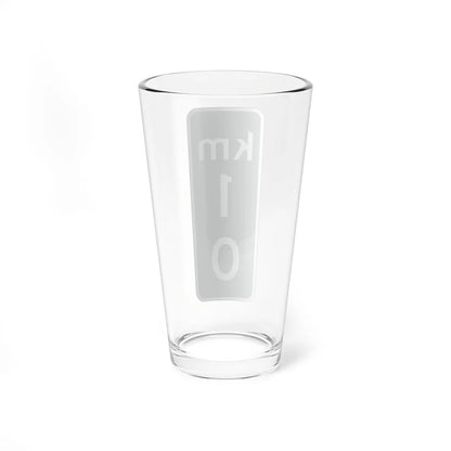 MUTCD-PR D10-2 (Puerto Rico) (Road Sign) Pint Glass 16oz - Go Mug Yourself