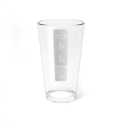 MUTCD-PR D10-2a (Puerto Rico) (Road Sign) Pint Glass 16oz - Go Mug Yourself