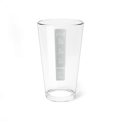 MUTCD-PR D10-3a (Puerto Rico) (Road Sign) Pint Glass 16oz - Go Mug Yourself