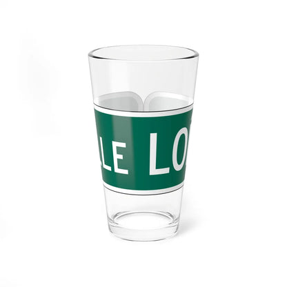 MUTCD-PR D3-1 (Puerto Rico) (Road Sign) Pint Glass 16oz 16oz - Go Mug Yourself