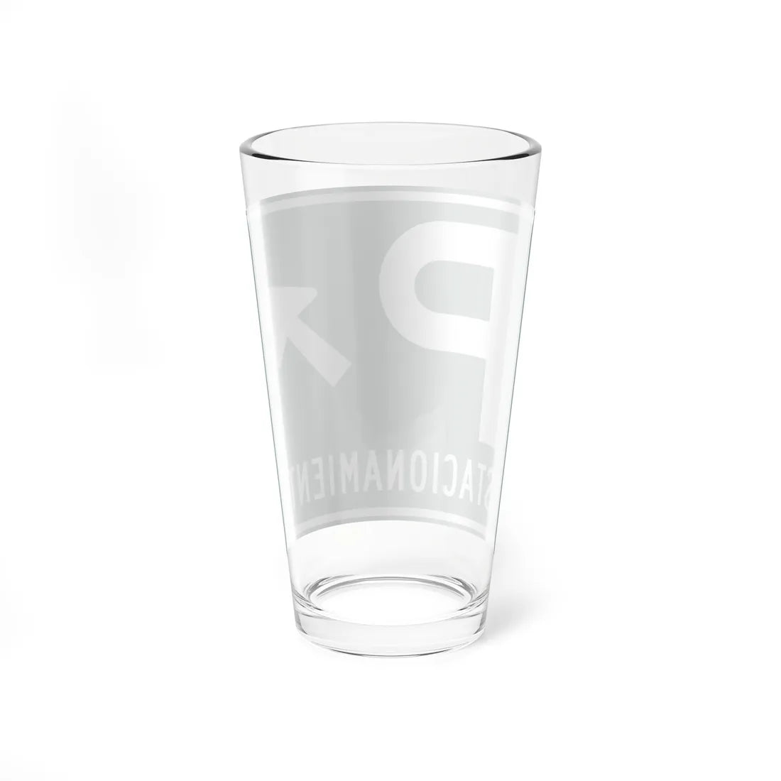 MUTCD-PR D4-1 (Puerto Rico) (Road Sign) Pint Glass 16oz - Go Mug Yourself