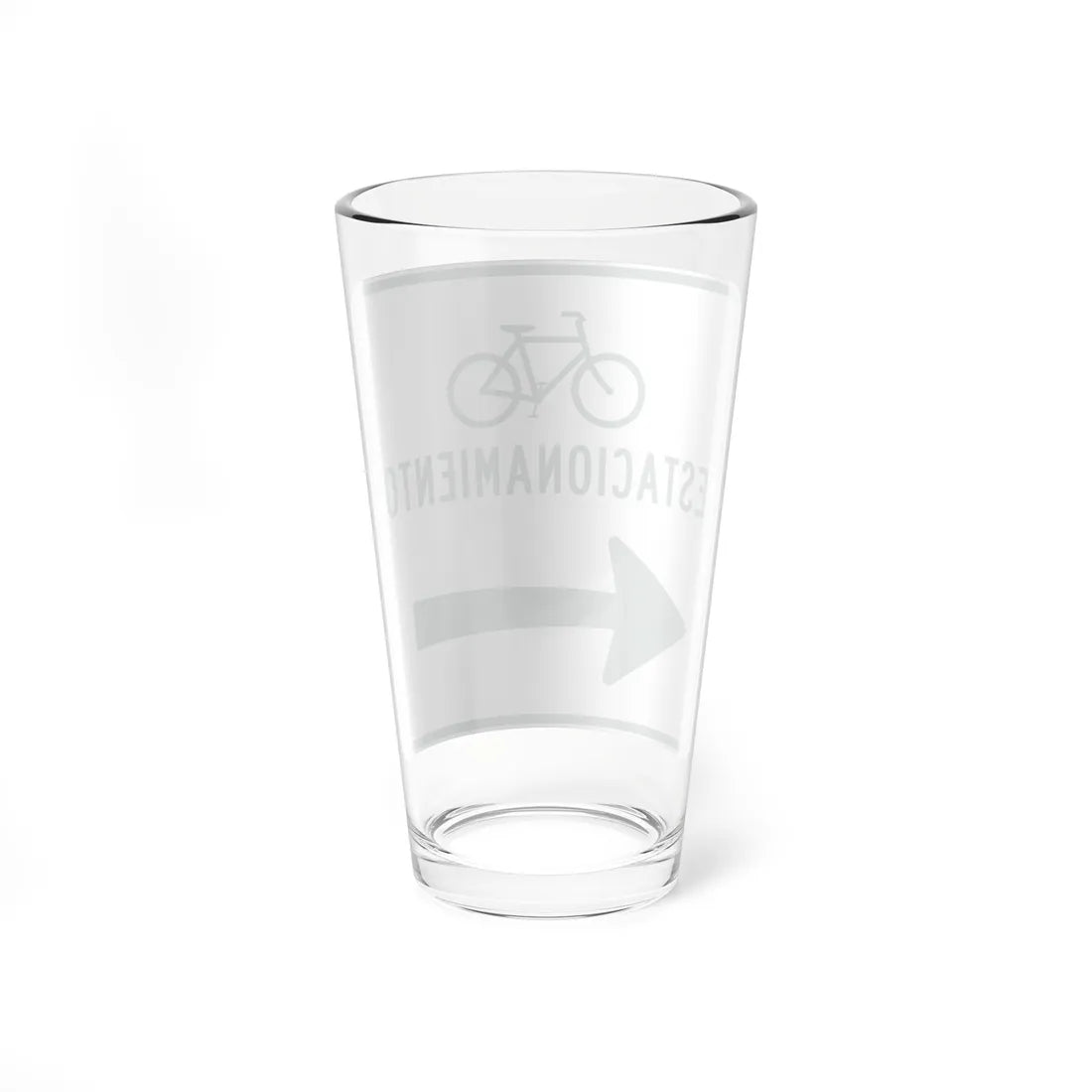 MUTCD-PR D4-3I (Puerto Rico) (Road Sign) Pint Glass 16oz - Go Mug Yourself