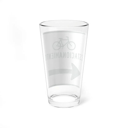 MUTCD-PR D4-3I (Puerto Rico) (Road Sign) Pint Glass 16oz - Go Mug Yourself