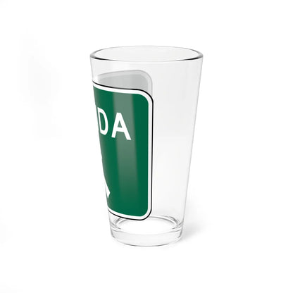 MUTCD-PR E5-1I (Puerto Rico) (Road Sign) Pint Glass 16oz - Go Mug Yourself
