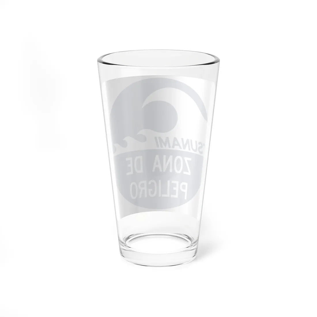 MUTCD-PR EM-1b (Puerto Rico) (Road Sign) Pint Glass 16oz - Go Mug Yourself