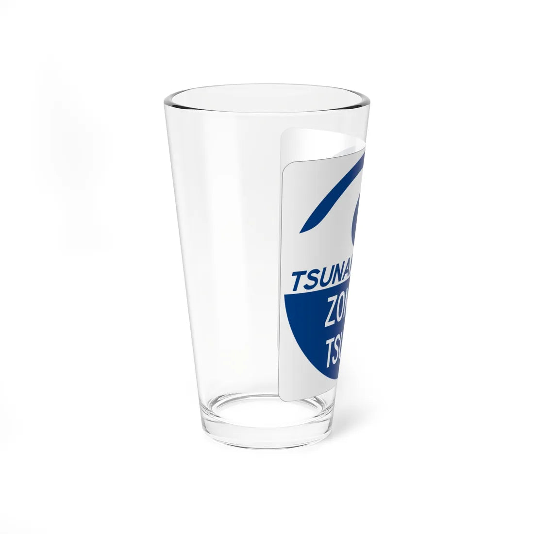 MUTCD-PR EM-1d (Puerto Rico) (Road Sign) Pint Glass 16oz - Go Mug Yourself