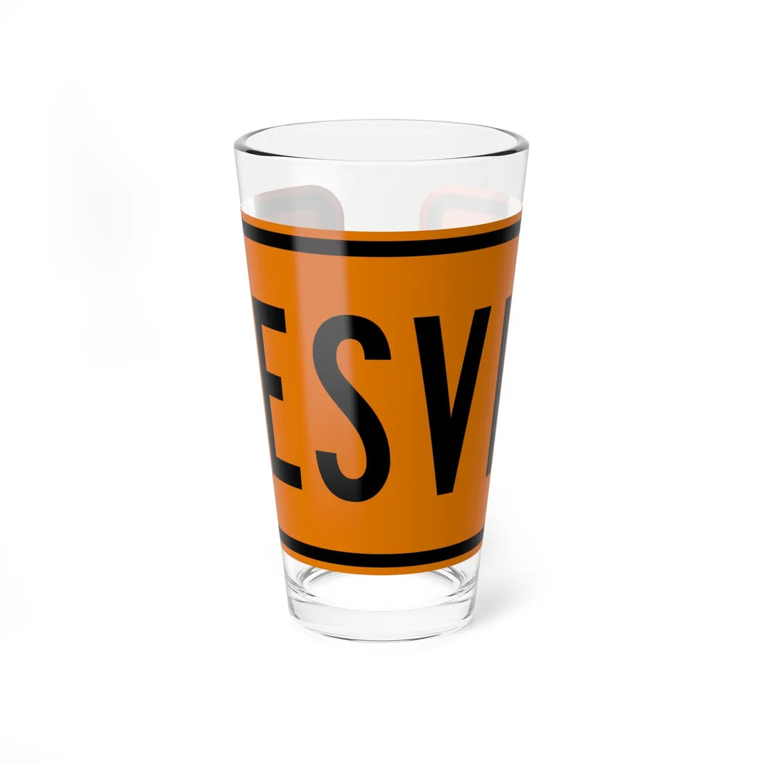 MUTCD-PR M4-8 (Puerto Rico) (Road Sign) Pint Glass 16oz 16oz - Go Mug Yourself
