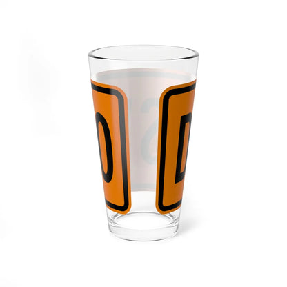 MUTCD-PR M4-8 (Puerto Rico) (Road Sign) Pint Glass 16oz - Go Mug Yourself