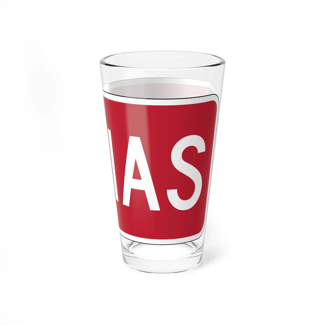 MUTCD-PR R1-3 (Puerto Rico) (Road Sign) Pint Glass 16oz - Go Mug Yourself