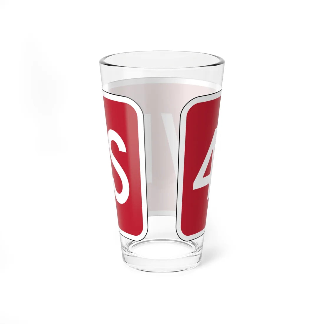 MUTCD-PR R1-3 (Puerto Rico) (Road Sign) Pint Glass 16oz - Go Mug Yourself