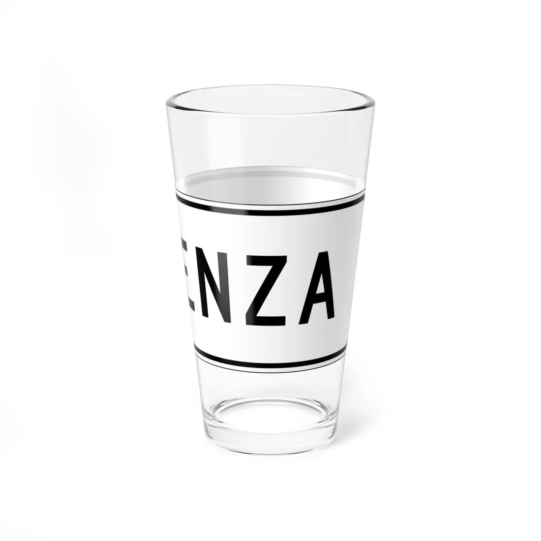 MUTCD-PR R3-17a (Puerto Rico) (Road Sign) Pint Glass 16oz - Go Mug Yourself