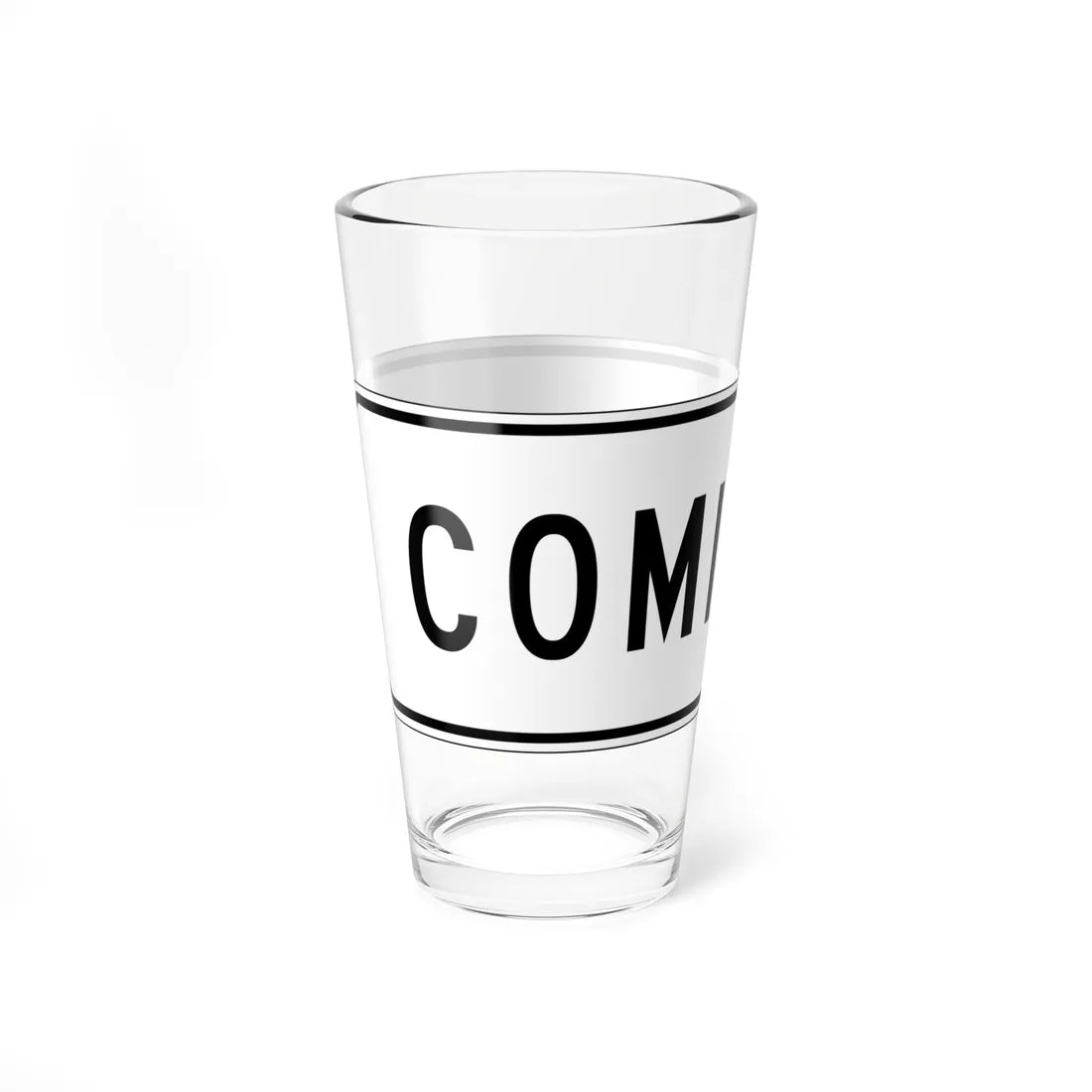 MUTCD-PR R3-17a (Puerto Rico) (Road Sign) Pint Glass 16oz - Go Mug Yourself