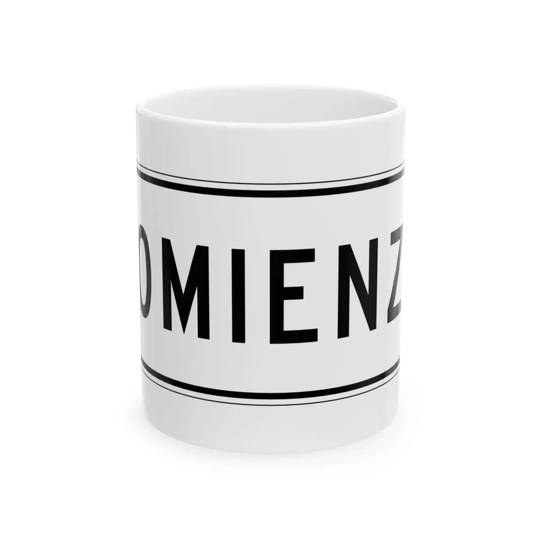MUTCD-PR R3-17a (Puerto Rico) (Road Sign) White Coffee Mug 11oz - Go Mug Yourself
