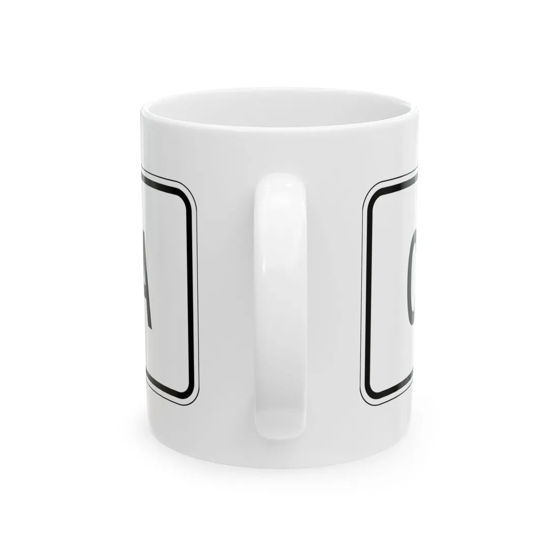 MUTCD-PR R3-17a (Puerto Rico) (Road Sign) White Coffee Mug - Go Mug Yourself
