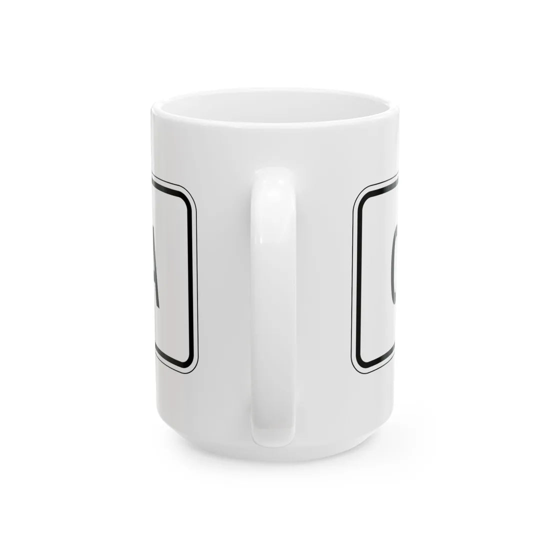 MUTCD-PR R3-17a (Puerto Rico) (Road Sign) White Coffee Mug - Go Mug Yourself