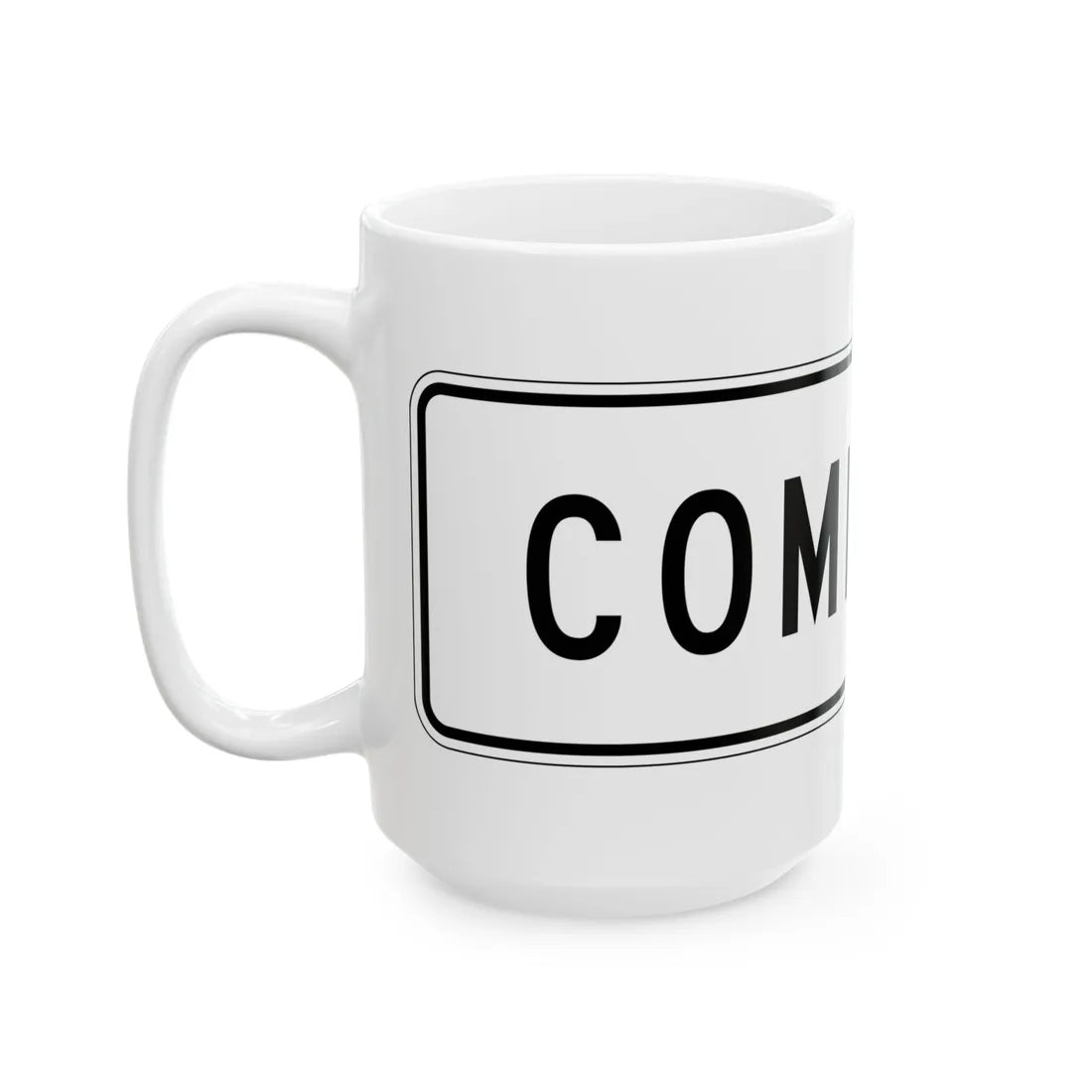 MUTCD-PR R3-17a (Puerto Rico) (Road Sign) White Coffee Mug - Go Mug Yourself