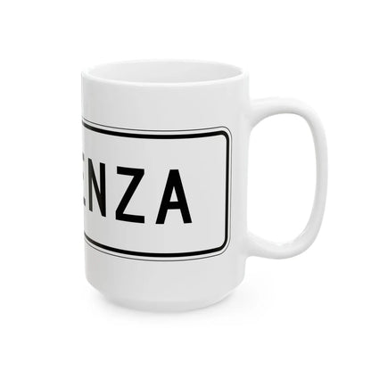 MUTCD-PR R3-17a (Puerto Rico) (Road Sign) White Coffee Mug - Go Mug Yourself