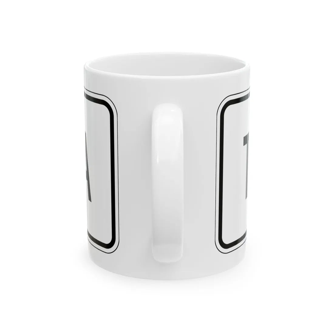 MUTCD-PR R3-17b (Puerto Rico) (Road Sign) White Coffee Mug - Go Mug Yourself