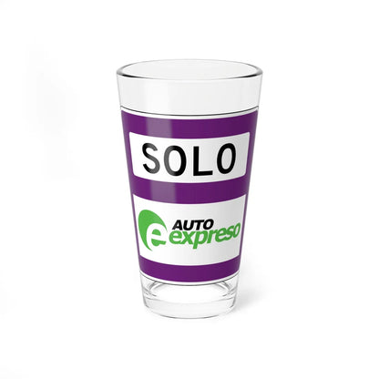 MUTCD-PR R3-31 (Puerto Rico) (Road Sign) Pint Glass 16oz 16oz - Go Mug Yourself