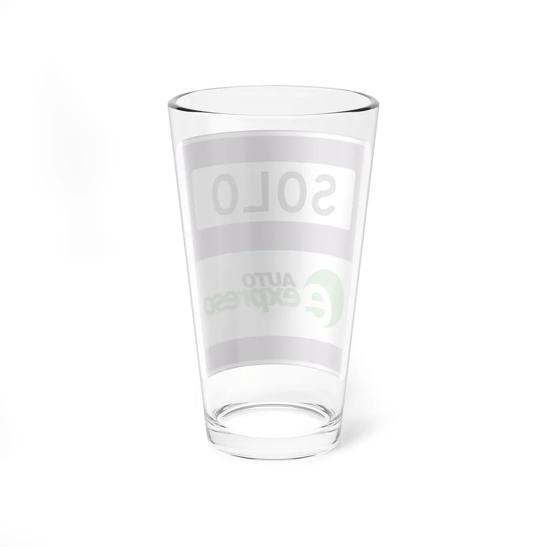 MUTCD-PR R3-31 (Puerto Rico) (Road Sign) Pint Glass 16oz - Go Mug Yourself