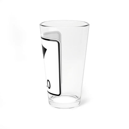 MUTCD-PR R3-5D (Puerto Rico) (Road Sign) Pint Glass 16oz - Go Mug Yourself