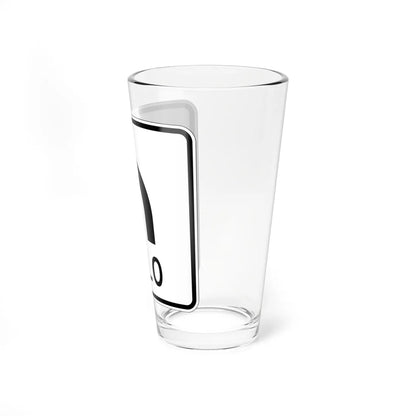 MUTCD-PR R3-5I (Puerto Rico) (Road Sign) Pint Glass 16oz - Go Mug Yourself