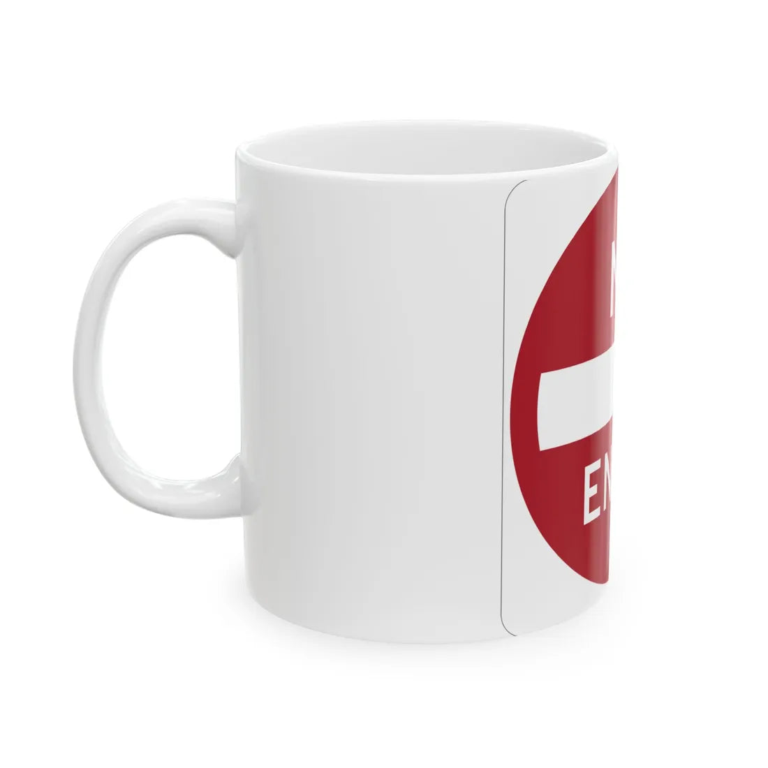 MUTCD-PR R5-1 (Puerto Rico) (Road Sign) White Coffee Mug - Go Mug Yourself