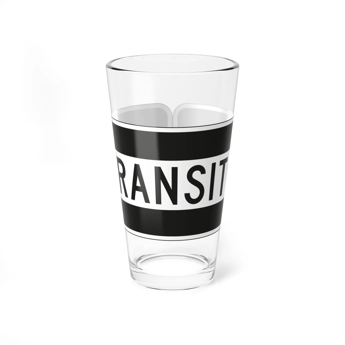 MUTCD-PR R6-1a (Puerto Rico) (Road Sign) Pint Glass 16oz 16oz - Go Mug Yourself