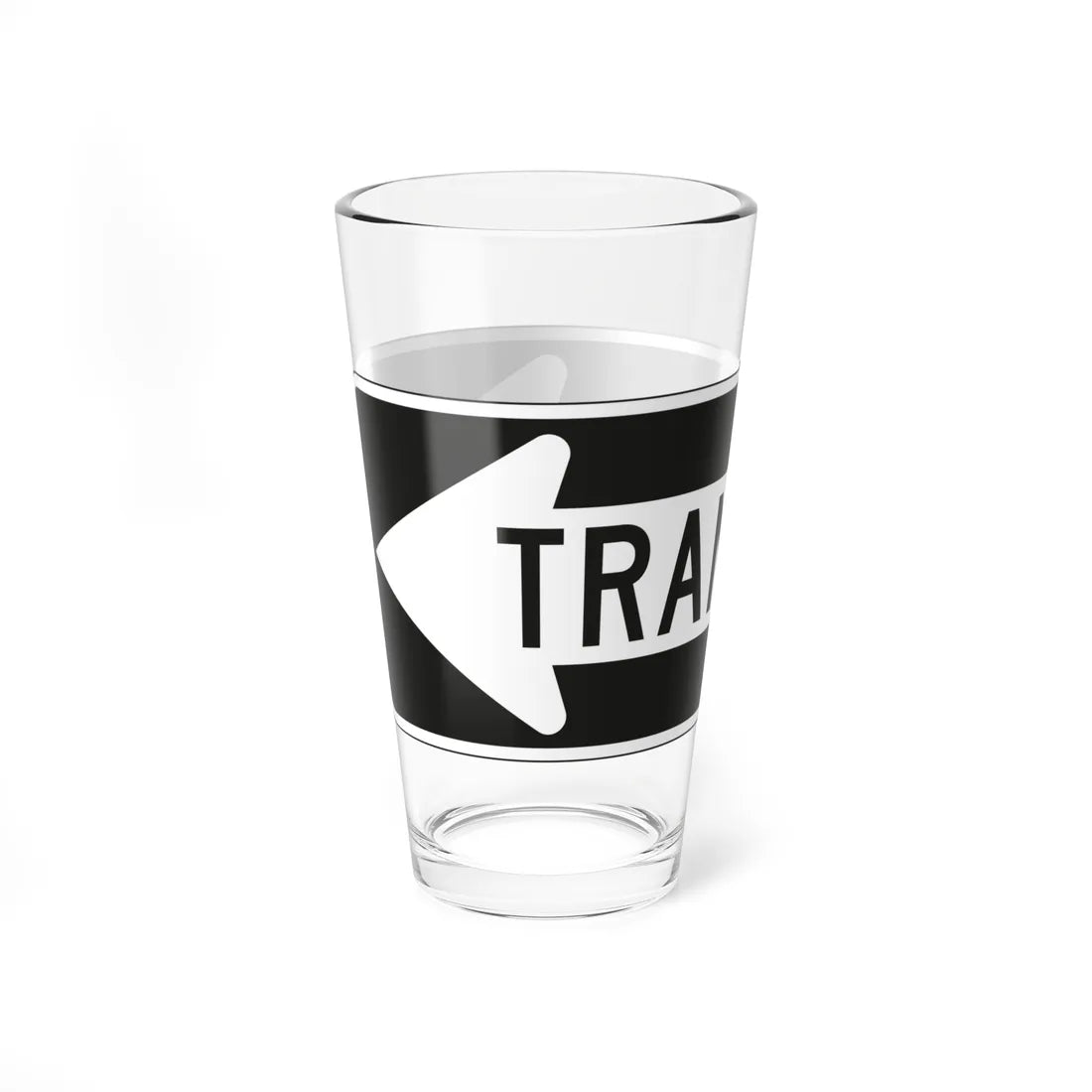 MUTCD-PR R6-1a (Puerto Rico) (Road Sign) Pint Glass 16oz - Go Mug Yourself