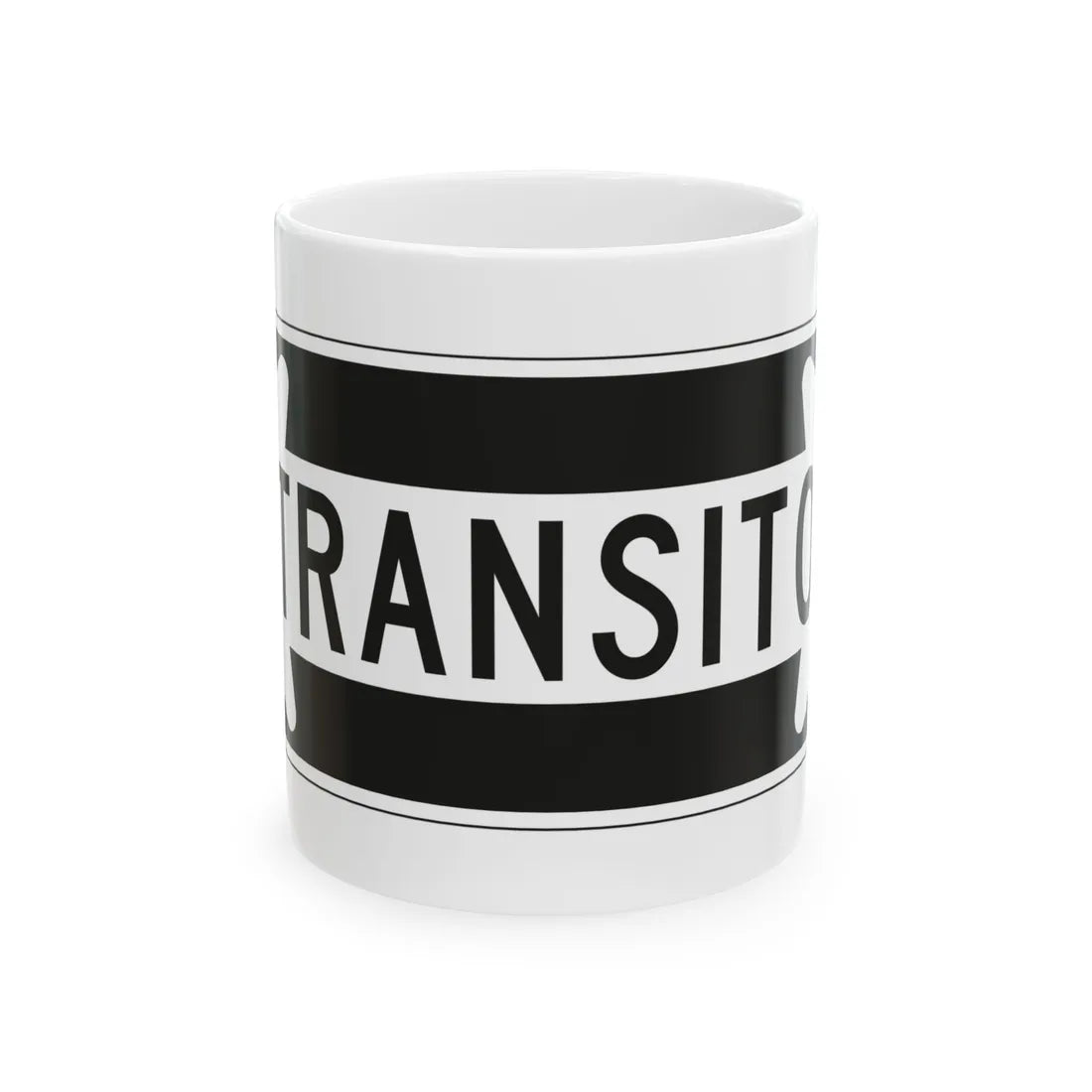 MUTCD-PR R6-1a (Puerto Rico) (Road Sign) White Coffee Mug 11oz - Go Mug Yourself