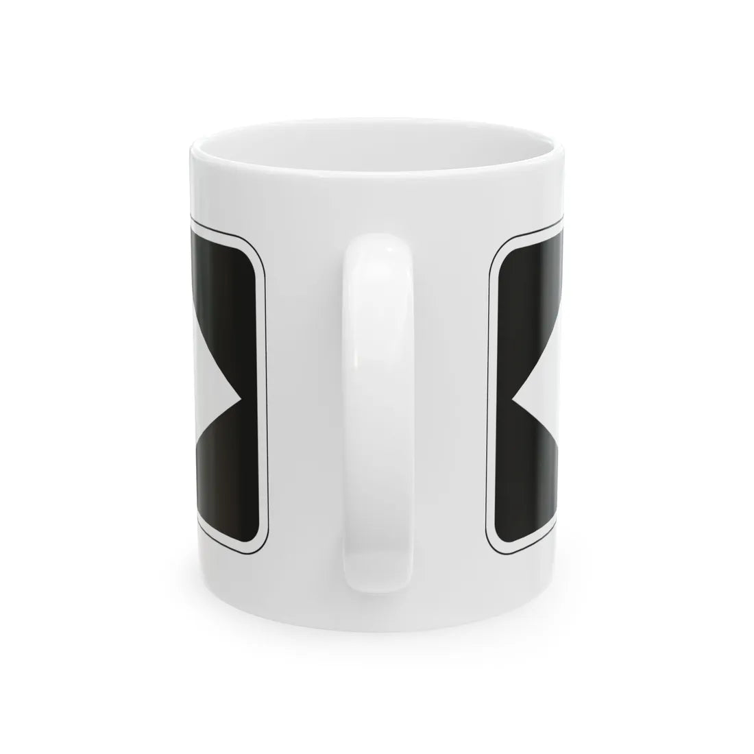 MUTCD-PR R6-1a (Puerto Rico) (Road Sign) White Coffee Mug - Go Mug Yourself