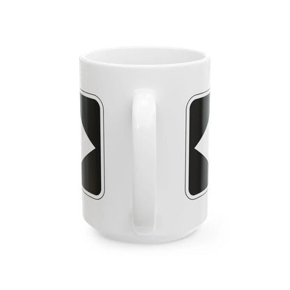 MUTCD-PR R6-1a (Puerto Rico) (Road Sign) White Coffee Mug - Go Mug Yourself