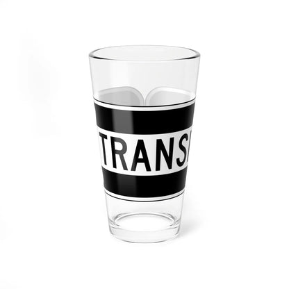 MUTCD-PR R6-1I (Puerto Rico) (Road Sign) Pint Glass 16oz 16oz - Go Mug Yourself